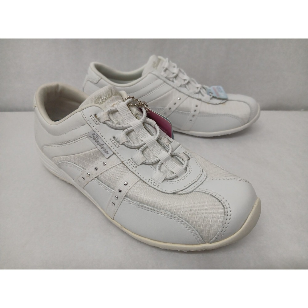 Skechers Women's Unity Pure Bliss Classic Fit Comfort Shoes 23153/WHT White Sz 6